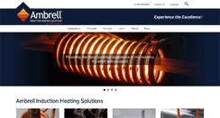 Desktop Screenshot of ambrell.com